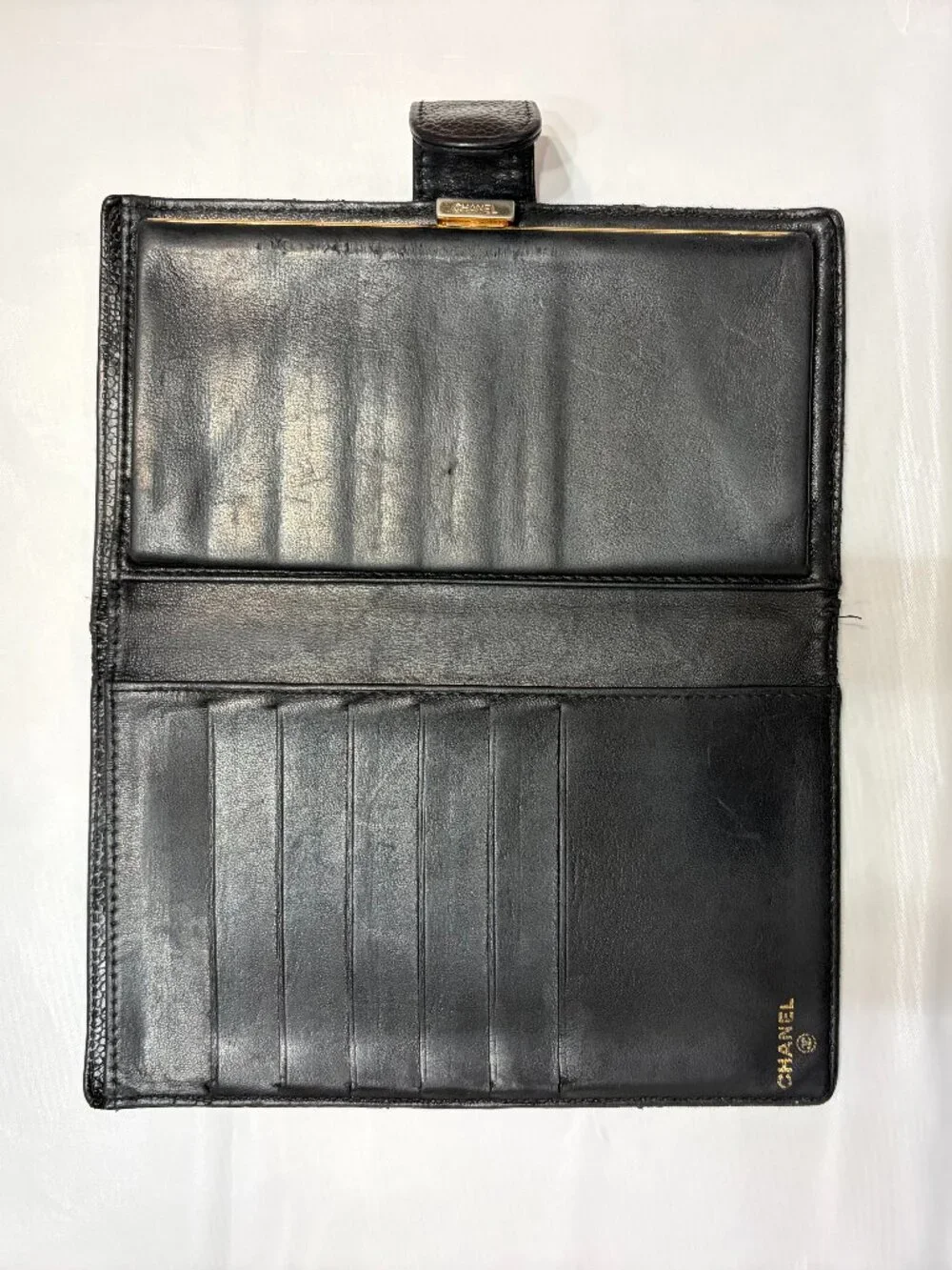 Chanel Authentic Black Wallet. COA INCLUDED. Gently Used